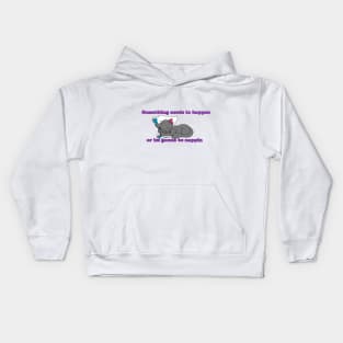 Sleepy Kitty Kids Hoodie